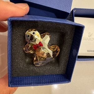 SWAROVSKI ROCKING GINGERBREAD MAN